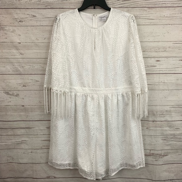ASOS Curve Pants - Glamorous Curve ASOS lace fringe romper playsuit